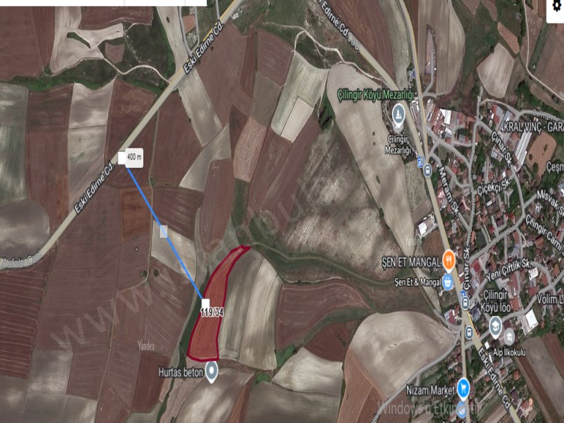 Arnavutköy Çilingirde Satılık Arsa , 250 m2 Hisseli Yolu Var 