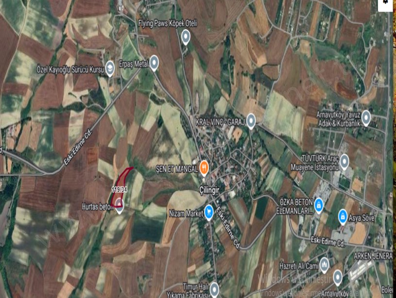 Arnavutköy Çilingirde Satılık Arsa , 250 m2 Hisseli Yolu Var 