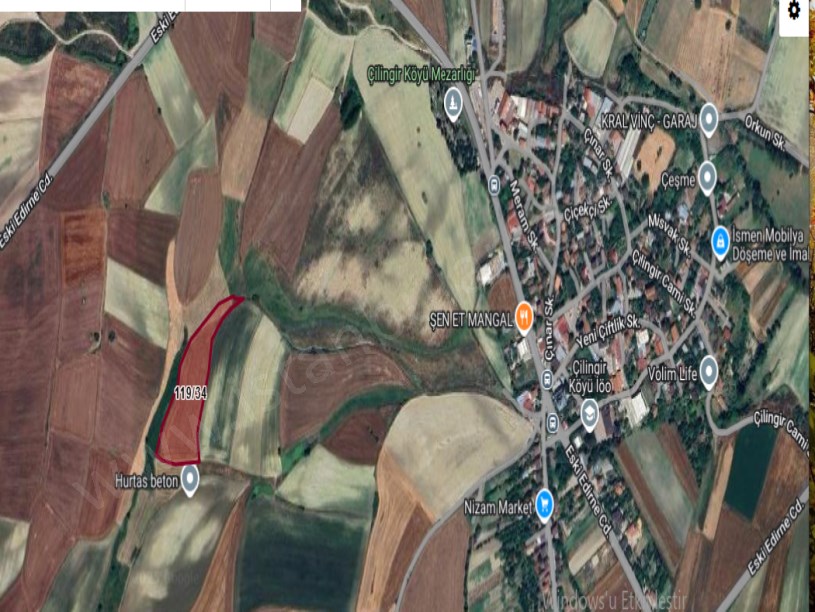 Arnavutköy Çilingirde Satılık Arsa , 250 m2 Hisseli Yolu Var 