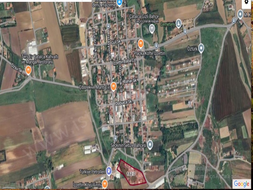 Çatalca İzzettinde Kiralık Depo İmalathane , 1,150 m2 Arazi İçinde 750 m2 Kapalı Alan Merkezde