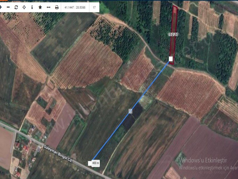 Çatalca İzzettinde Satılık Müstakil  Ev , 255 m2 Arsa İçinde Çevrili Yolu Var
