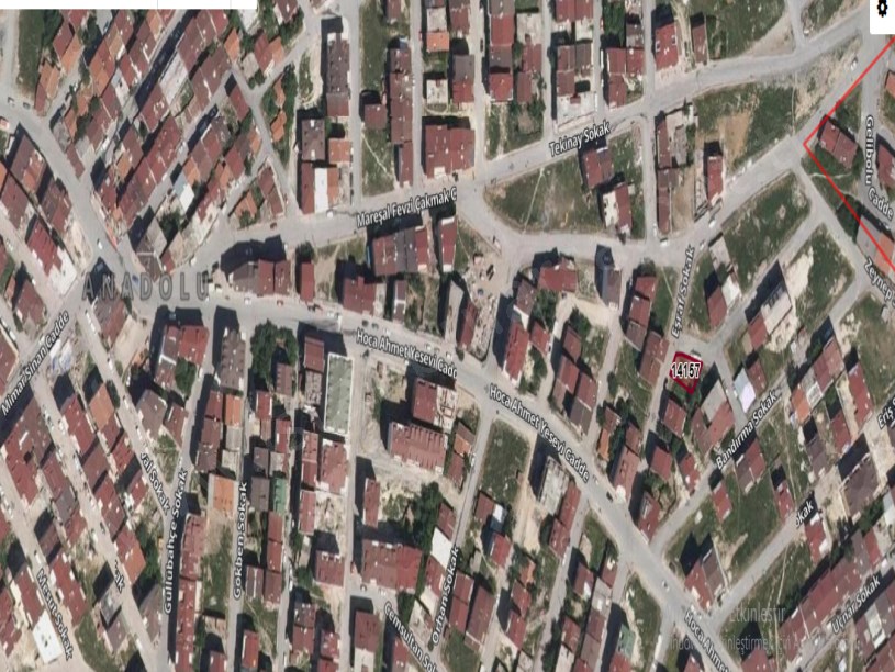 Arnavutköy Anadolu Mah Satılık Arsa , 173 m2 Müstakil Köşebaşı  İmarlı