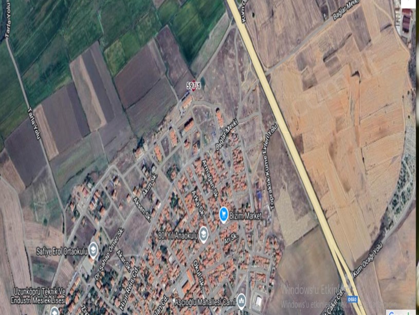 Edirne Uzunköprü Aşçıoğlu Mah , Satılık Arsa , 333 m2 Merkezde Müstakil 