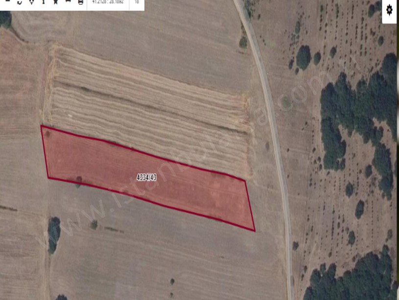 Silivri BüyükSineklide Satılık Arsa , 360 M2 Kadastro Yola Cephe