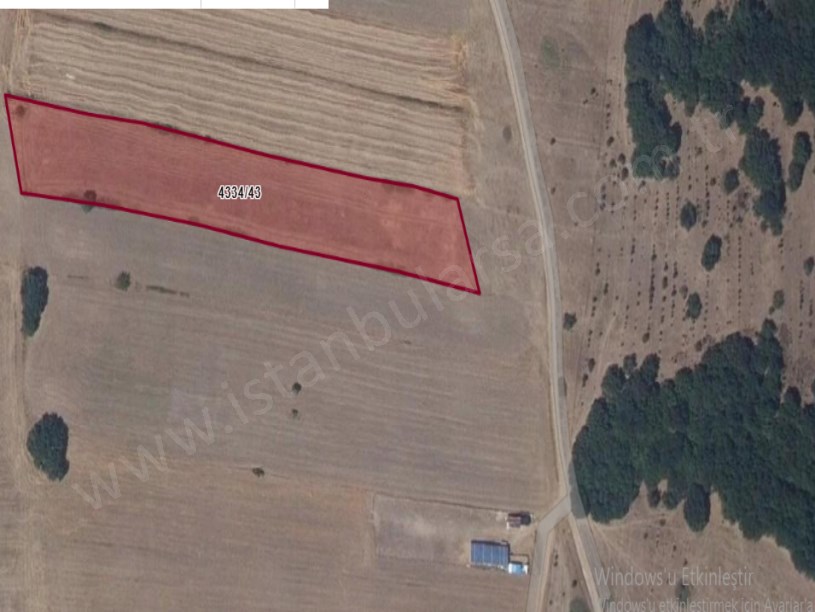 Silivri BüyükSineklide Satılık Arsa , 360 M2 Kadastro Yola Cephe