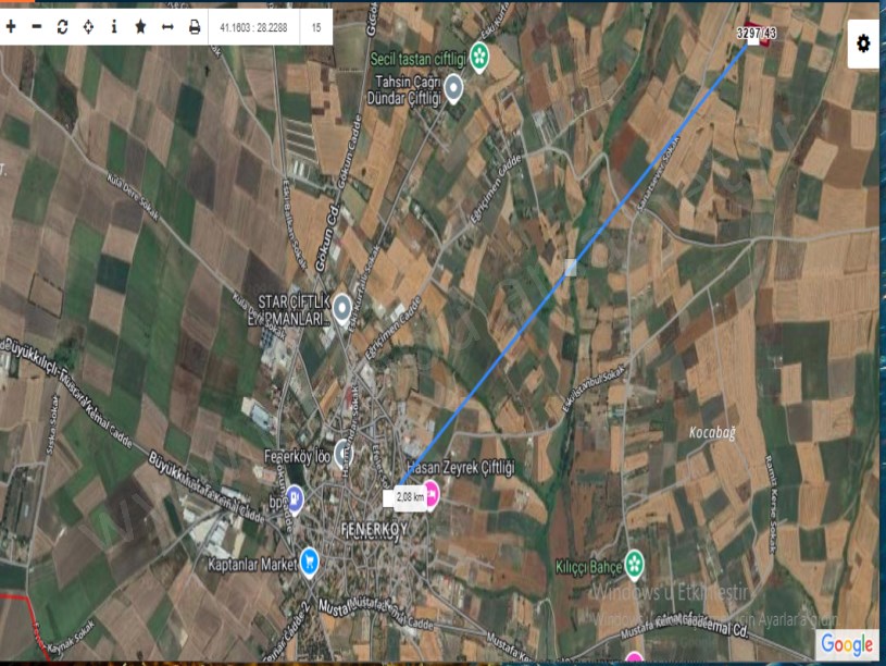 Silivri Fenerköyde Satılık Arsa , 276 m2 Hisseli