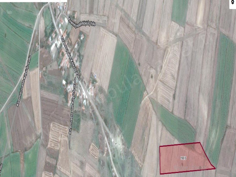 Edirne Uzunköprü Kiremitçisalih Köyünde Satılık Arsa , 1 Dönüm Yolu Var Köy İçi 