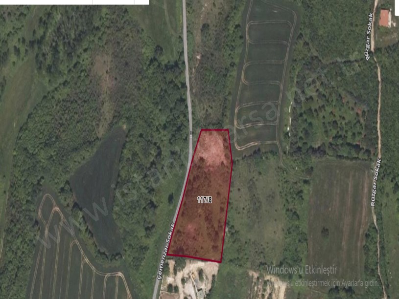 Arnavutköy Balabanda Satılık Arsa , 570 m2 Çaplı Çevrili Yolu var 