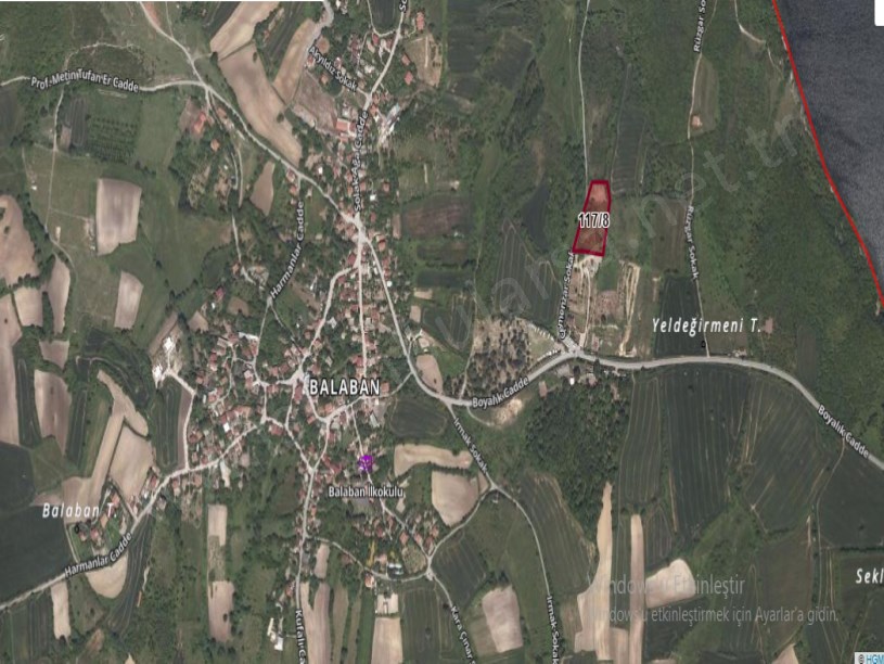Arnavutköy Balabanda Satılık Arsa , 570 m2 Çaplı Çevrili Yolu var 