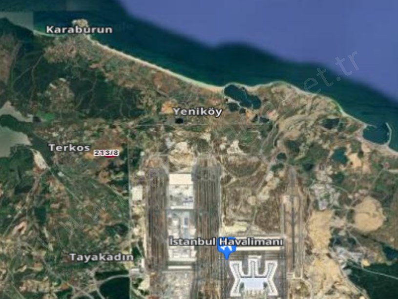 Arnavutköy Yeniköyde Satılık Arsa , 700 m2 Çaplı Yolu Var Evlerin Yakını