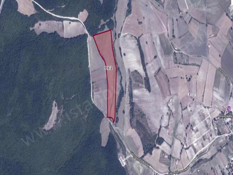 Çatalca Başakköyde Satılık Arsa , 250 m2 Çaplı Yolu Var Muvafakatnameli