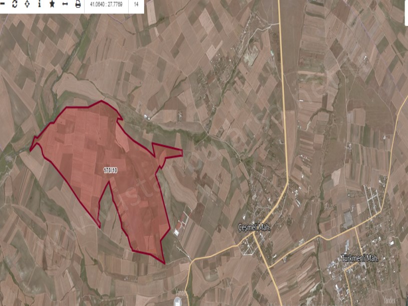 Tekirdağ Marmaraereğli Çeşmeli Mah Satılık Arsa , 513 M2 Hisseli Evlerin yakını Yolu Var