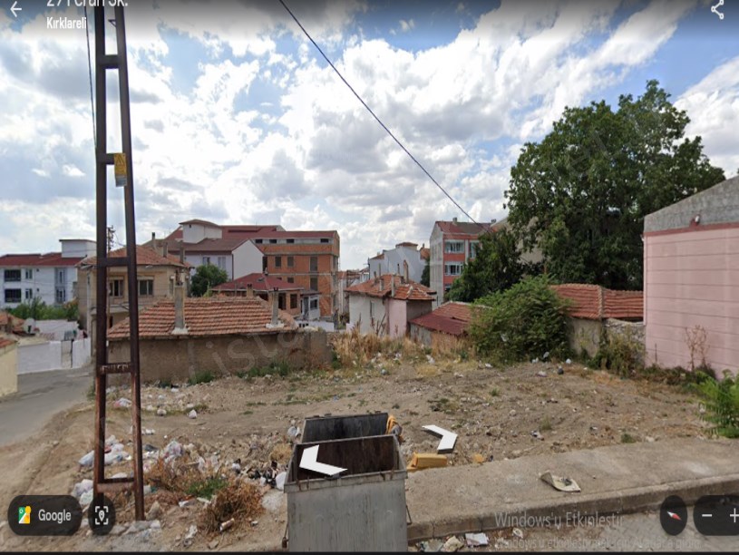 Kırklareli Merkez Haticehatun Mah Satılık Arsa , 560 m2 İmarlı İfrazlı Merkezde 