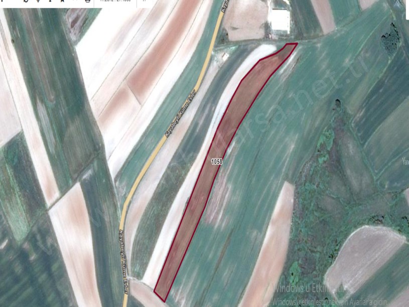 Kırklareli Lüleburgaz Kayabeyli Köyü Satılık Tarla , 16,050 m2 Müstakil Yolu Var
