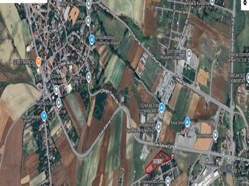 Arnavutköy Çilingirde Satılık Arsa , 220 M2 Yeri Belli Çevrili Yolu Var