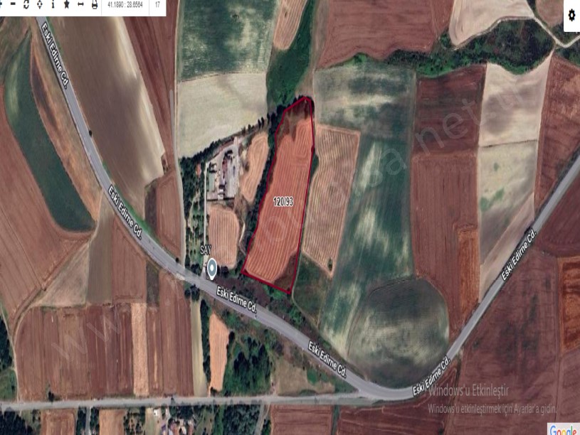 Arnavutköy Çilingirde Satılık Arsa , 4,288 M2 Yola Cephe Hisseli İmarlı