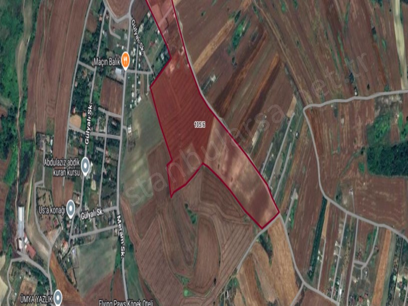 Arnavutköy Çilingirde Satılık Arsa , 1,270 M2 Çevrili Cadde Cephe 