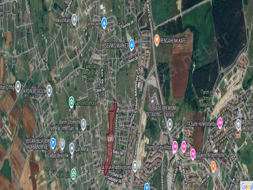 Arnavutköy Taşolukta Satılık Arsa , 250 m2 Merkezde Evlerin Yakını İmarlı