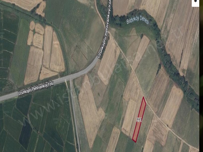 Edirne  Uzunköprü Başağılda Satılık Arsa , 185 m2 Hisseli 