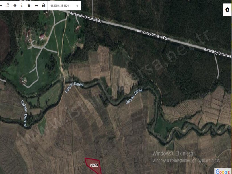 Çatalca Ormanlı Satılık Arsa , 438 m2 Hisseli