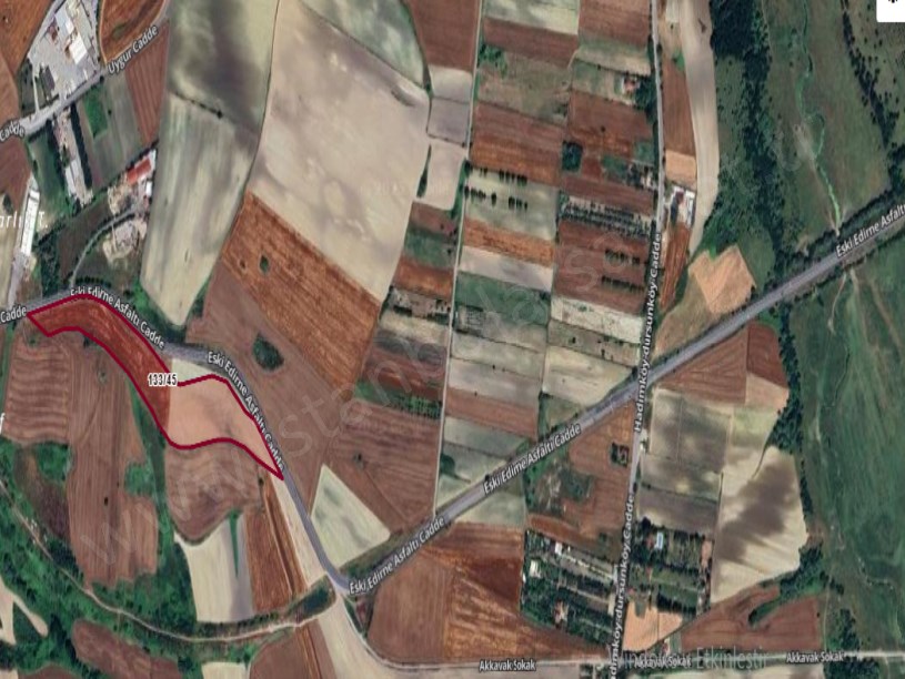 Arnavutköy Dursunköyde Satılık Arsa , 1,940 m2 Cadde Cephe İmarlı