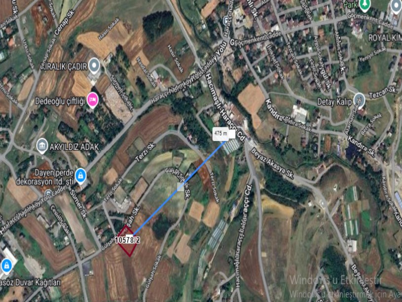 Arnavutköy Haraççıda Satılık Arsa , 3,548 M2 Müstakil İmarlı