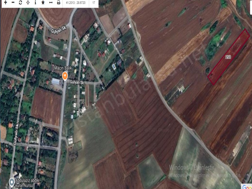 Arnavutköy Haraççıda Satılık Arsa , 234 m2 Evlerin Yakını İmarlı