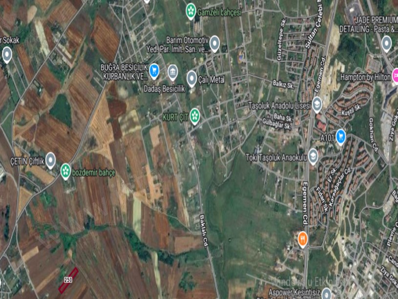 Arnavutköy Haraççıda Satılık Arsa , 234 m2 Evlerin Yakını İmarlı