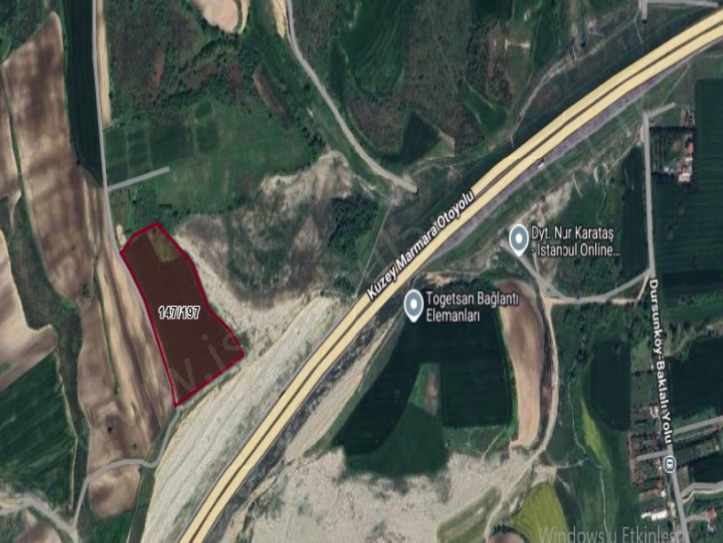 Arnavutköy Boyalıkta Satılık Arsa , 119 m2  Hisseli İmarlı