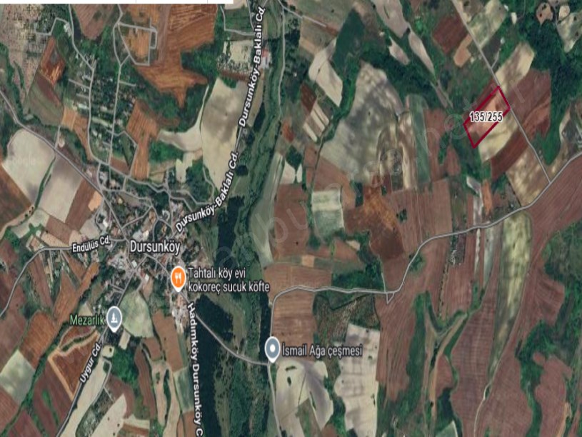 Arnavutköy Dursunköyde Satılık Arsa , 208 M2 Yolu Var Hisseli