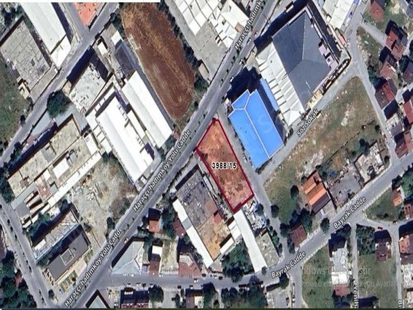 Arnavutköy Haraççıda Satılık Arsa , 1,885 m2 Cadde Cephe Müstakil Merkezde