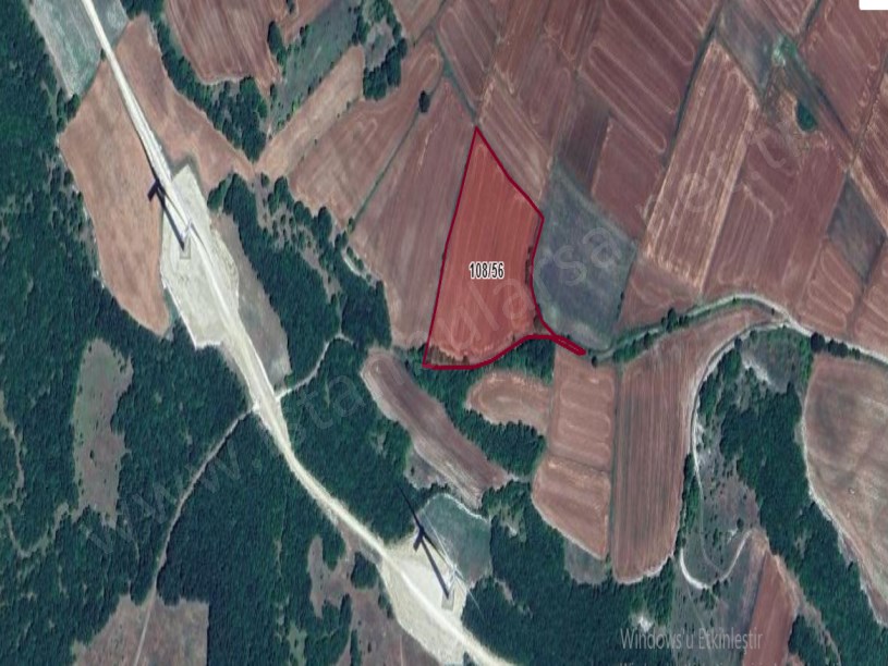 Kırklareli Vize Evrencikte Satılık Arsa , 456 M2 Hisseli Yolu Var 