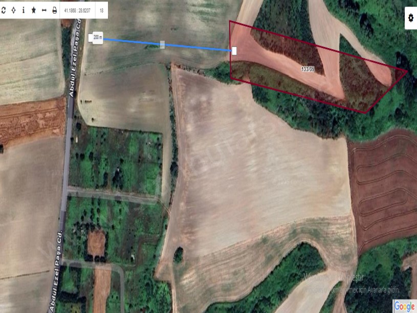 Arnavutköy Dursunköyde Satılık Arsa , 509 M2 Hisseli
