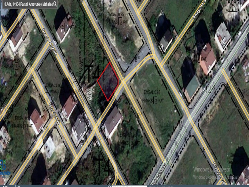 Arnavutköy Yavuzselim Mah Satılık Arsa , 355 m2 Müstakil İmarlı 