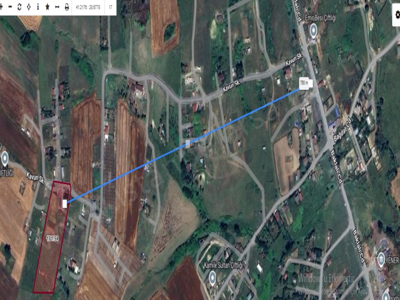 Arnavutköy Çilingirde Satılık Arsa , 272 m2 Yolu Var Çaplı Yeri Belli