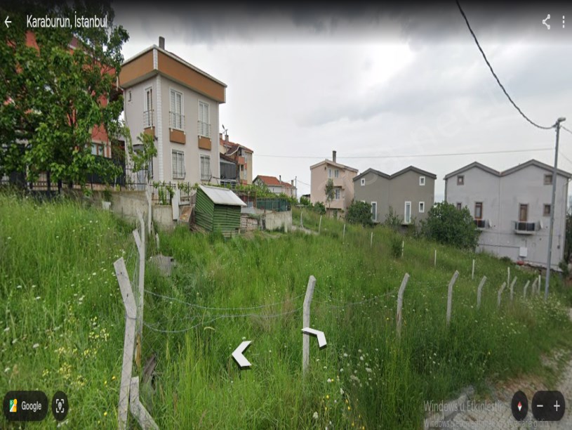 Arnavutköy Karaburunda Satılık Arsa , 404 M2 Köşebaşı Müstakil 
