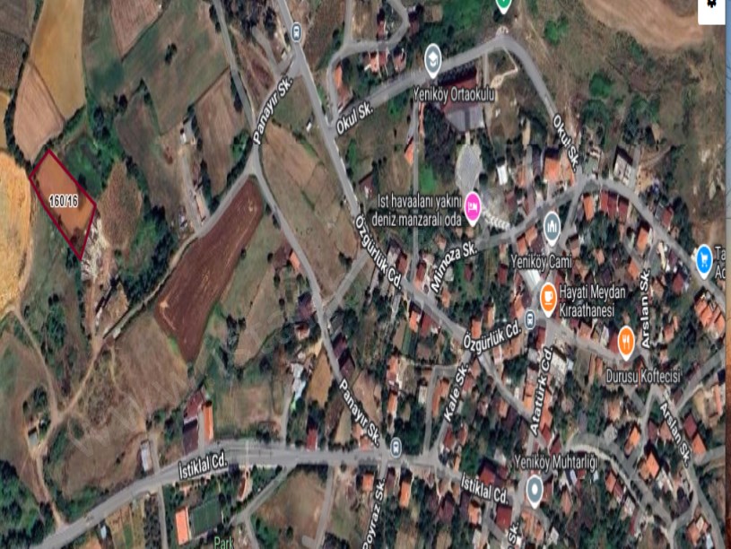 Arnavutköy Yeniköyde Satılık Tarla , 2,828 m2 Müstakil İmarlı Merkezde