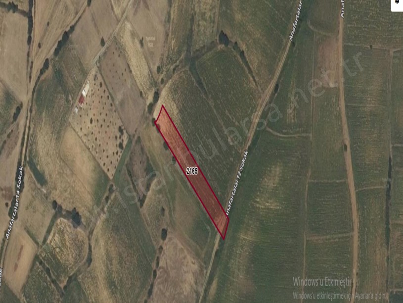 Edirne Keşan Beğendik Köyü Satılık Arsa , 275 m2 Yolu Var Hisseli
