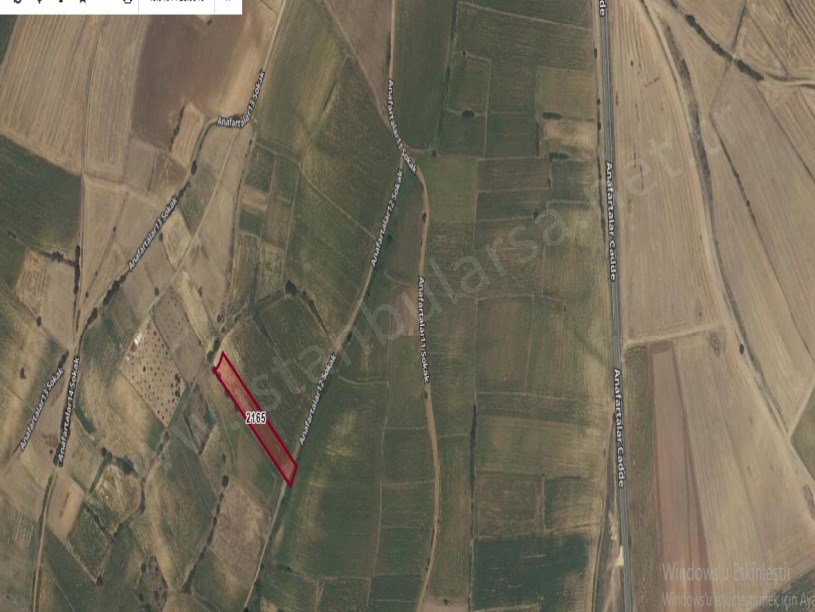 Edirne Keşan Beğendik Köyü Satılık Arsa , 275 m2 Yolu Var Hisseli