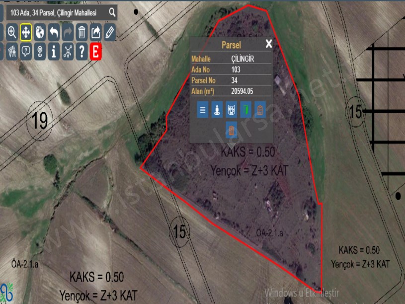 Arnavutköy Çilingirde Satılık Arsa , 302 M2 Hisseli İmarlı 