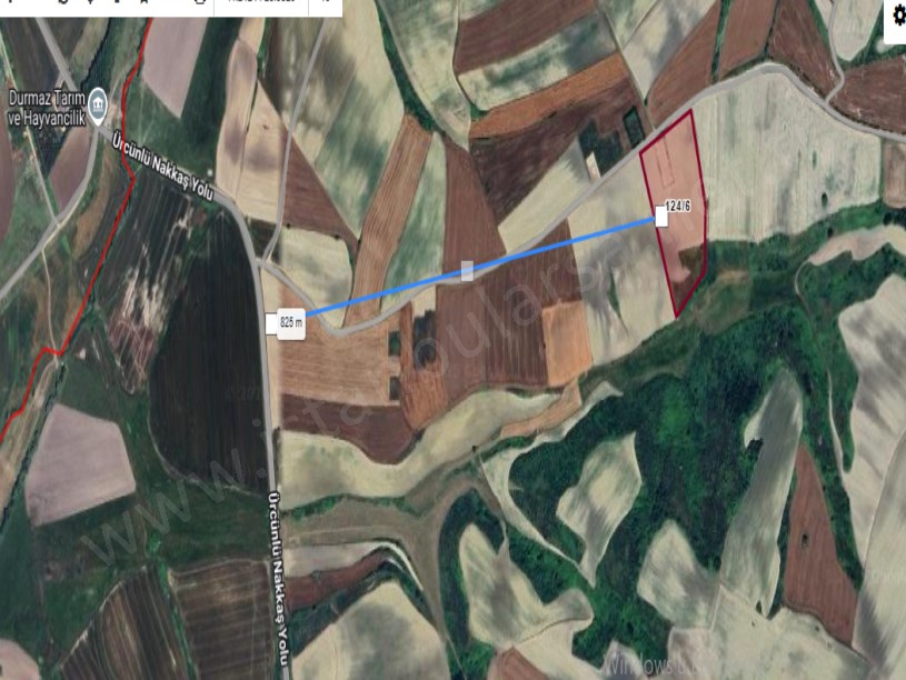 Çatalca Nakkaşta  Satılık Arsa , 1,023 M2 Cadde Cephe Çaplı Yolu Var