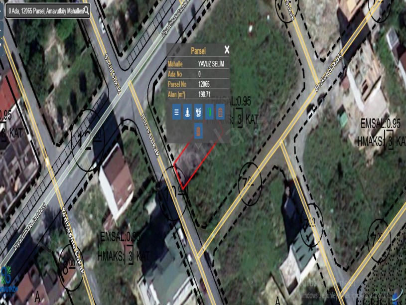 Arnavutköy Yavuzselim Mah Satılık Arsa , 199 M2 Müstakil Merkezde İmarlı