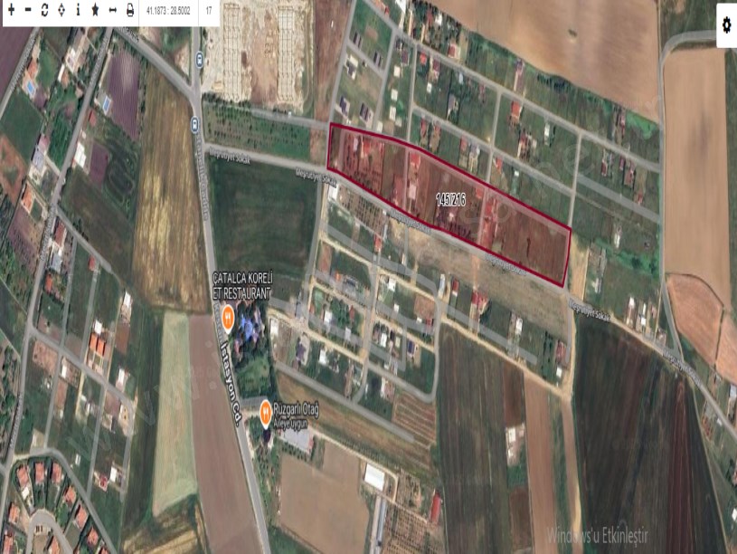 Çatalca İzzettinde Satılık Müstakil Ev , 500 m2 Arsa içinde 110 m2 Yapı Kayıt Belgeli
