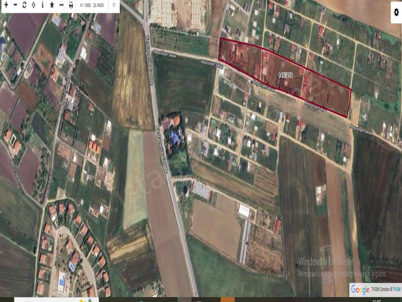 Çatalca İzzettinde Satılık Müstakil Ev , 500 m2 Arsa içinde 110 m2 Yapı Kayıt Belgeli