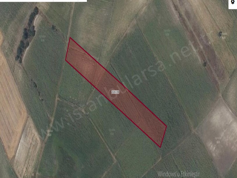 Edirne Uzunköprü Dereköy Köyü Satılık Arsa , 668 m2 Çaplı Hisseli