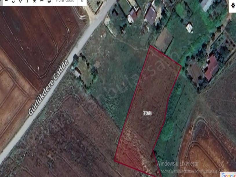 Arnavutköy Çilingirde Satılık Arsa , 800 m2  3 Kat İmarlı  Hisseli  İmarlı 
