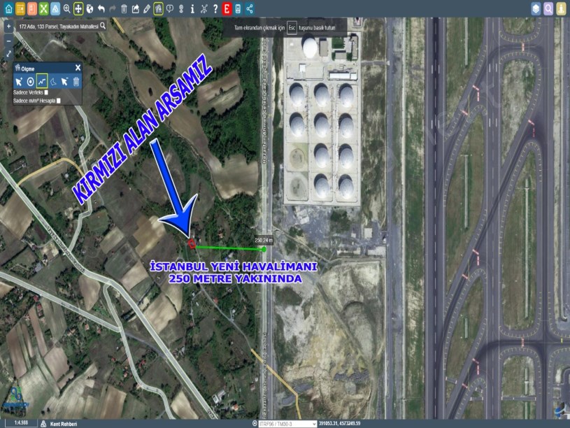 Arnavutköy tayakadın  da satılık arsa