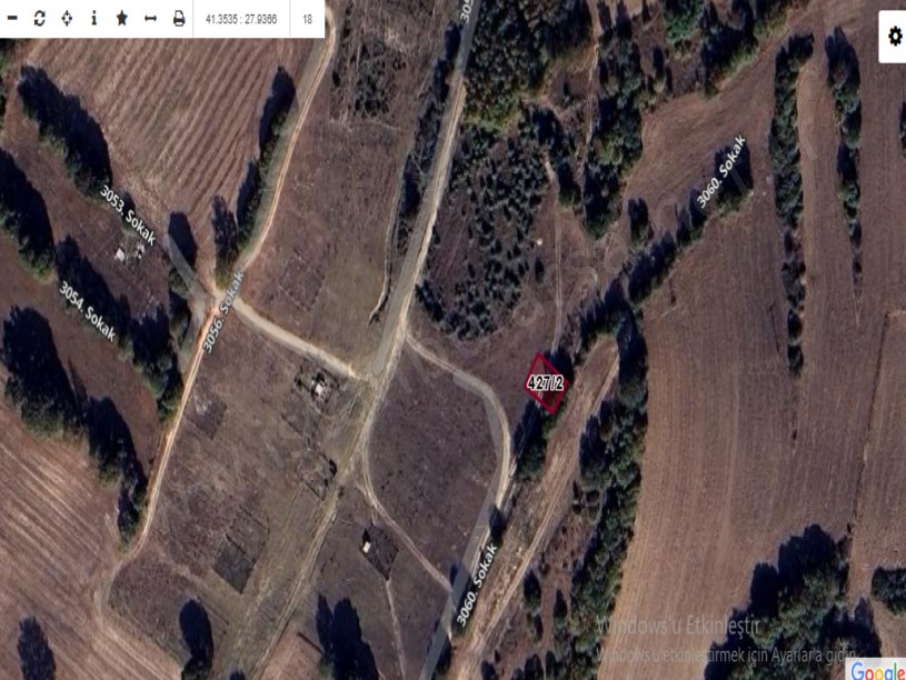 Tekirdağ Saray Büyükyoncalı Mah Satılık Arsa , 220 m2 Müstakil Yolu Var 