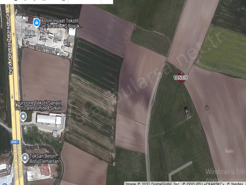 Tekirdağ Saray Büyükyoncalı Mah Satılık Arsa , 253 m2 Müstakil Yolu Var