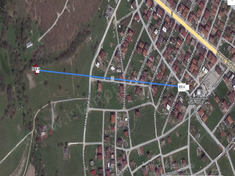 Tekirdağ Saray Büyükyoncalı Mah Satılık Arsa , 250 M2 Müstakil Merkezde